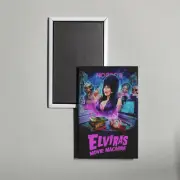 Elvira's Movie Macabre Mini TV Show Poster Fridge Locker Magnet