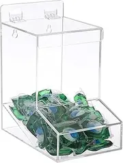 Laundry Pods Container Clear Acrylic Laundry Pod Holder with 2 Lids Wall Mounted Dishwasher Pod Holder Multipurpose Dryer Sheet Holder for Laundry Room Home Kitchen Office