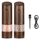Electric Salt and Pepper Grinder Set-Automatic Pepper and Salt Grinder9027