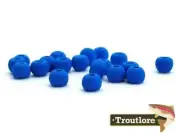36 PIECES 2.5mm 3/32" ROYAL BLUE MATTE TUNGSTEN BEAD HEADS FIREHOLE STONES NEW