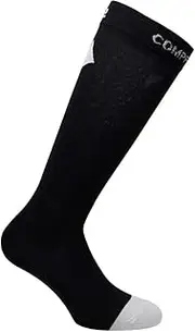 SIX2 Recovery Socks, Unisex Adult, Black/White, M