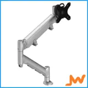 Atdec AWMS-HXB Heavy-Duty Monitor Arm - Silver