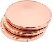 Parliky 3 Sets of Engraving Blanks Coins Challenge Coins for DIY Crafts Collections