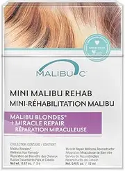Malibu C Rehab Mini Blondes Wellness and Miracle Repair Set (Pack of 12)