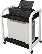 Printer Stand Printer Holder Printer Shelf 2 Tier Printer Stand with Wheels Printer Cart Printer Bracket Floor Printer Rack Office Pulley Printer Shelf Printer Rack Printer Shelves (Color : A, Size