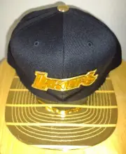 Los Angeles Lakers Bling Hat LeBron James Kobe Bryant Mitchell & Ness Snapback