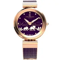 在飛比找momo購物網優惠-【CHARRIOL 夏利豪】FOREVER 野生動物裝飾腕錶