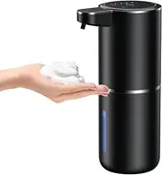 Youker Soap Dispenser 4-Level Adjustable Automatic Foaming Soap Dispenser 380ml Touchless Wall Mount Soap Dispenser USB Rechargeable Waterproof Hand Foam Soap Dispenser for Home Bathroom Kitchen