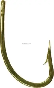 Mustad Classic O'Shaughnessy Live Bait Hook #6 Forged Bronze 10/Pk 9174-BR-6-10