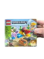 LEGO Minecraft 21164 The Coral Reef Set New Sealed 92 Pcs Alex Zombie Fish NIB