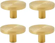 Brass Handles 4 Pack Single Hole Solid Drawer Door Handle Gold Wardrobe Shoe Cabinet Cabinet Furniture Handle Small