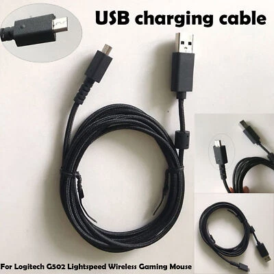 Original For Logitech G502 Lightspeed Wireless Gaming Mouse USB Charging Cable