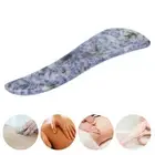 Portable Gua Sha Board Blue Jade Stone Facial Gua Sha Tool For SPA Acupunctu XXL