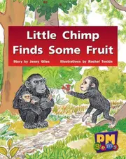Little Chimp Finds Some Fruit