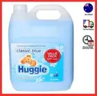 2 Pack Fabric Softener Conditioner Classic Blue Fresh Fragrance 5L Long lasting