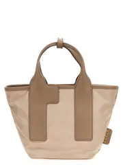 [Furla] Furla-Piuma S Tote Beige-Donna OS Beige