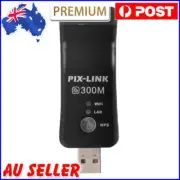USB TV WiFi Dongle Adapter 300Mbps Universal Wireless Receiver RJ45 WPS