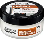 L'Oréal Men Expert InvisiControl Neat Look Forming Paste, for Nourished & Natural Styles, Can be Modelled as You Like Without Gluing, 150 ml