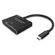 Type-C USB-C 3.1 Switch Bi-Direction Adapter 8K 10Gbps Splitter Converter Cable