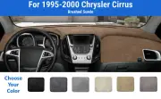 Dashboard Dash Mat Cover for 1995-2000 Chrysler Cirrus (Brushed Suede) (for: Chrysler)
