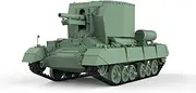 LF87555 1/87 HO Scale Railway Military Model Kit British Bishop Self-Propelled Guns