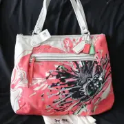 NWT COACH 19029 Poppy Multi Floral Embroidery Sequins Glam Tote Shoulder Bag NEW