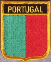 Embroidered International Patch National Flag of Portugal NEW bunting