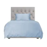 Duvet Cover Bed Linen Set, 2 -Piece Set, Light Blue, Twin XL