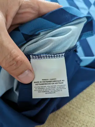 Nike Golf 藍色高爾夫球短袖運動Polo衫 M號 L號