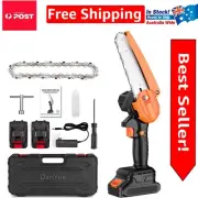 6-Inch Cordless Mini Chainsaw - Lightweight & Efficient Power Tool for Gardening