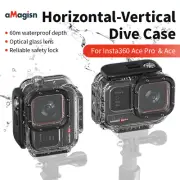 For Insta360 Ace Pro/Ace Sport Camera Waterproof Shell Protect Cover Diving Case