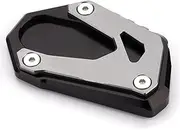 Motorcycle Side Stand Plate Pad Motorcycle Extension Anti-Slip Kickstand Pad Plate Enlarger Foot Side Stand for S&UZUKI for V&Strom 1050 1050XT 2019 2020 2021 2022(A)