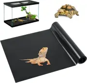 Bearded Dragon Tank Accessories, 18"X 79" Reptile Carpet Bedding Reptile Mat