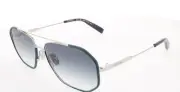 SALVATORE FERRAGAMO SF303SLN-046 Sunglasses Sun Glasses 046 SILVER/OCTANE Authen
