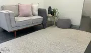Essence Scandinavian Pumice Grey Felted Wool Rug