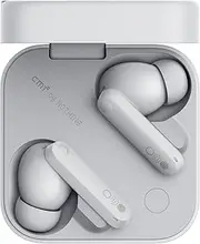 CMF by Nothing Buds Pro 2 Light Grey, Wirelesss Earphones with HiFi Sound, 50 dB Smart Active Noise Cancellation, 6 HD mics and Spatial Audio