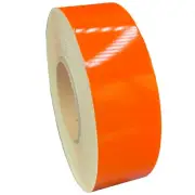 2" Orange Reflective Tape Type 2 Super Engineer Grade Nikkalite Safety SEG Safe