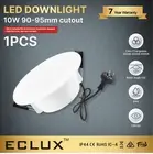 1PCS 10W 90MM LED DOWNLIGHT WARM/ COOL/DAYLIGHT NON-DIM TRI-COLOURS WITH AU PLUG