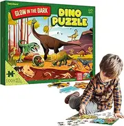 Christmas Advent Calendar Puzzle | Luminous Advent Calendar Decoration Dinosaur - Christmas Advent Calendar Animal, 24 Days of Countdown Calendar for Table Desk, for 2023 Christmas Yongbao