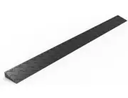 1" Rise Threshold Wheelchair Ramps for Doorways 2000lbs Load Capacity 39.3" Wide