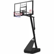 Everfit 3.05M Pro Portable Basketball Stand System Ring Hoop Net Height Adjustable Black