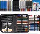 72x Drawing Pencil Set Cage Pencils Charcoal Colored Pencils Drawing Materials