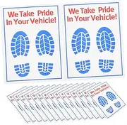 100Pcs Disposable Paper Car Floor Mats Automotive Protection Mats Wear Resistant and Decorative for Maintaining Cleanliness and Safety Rainy Days