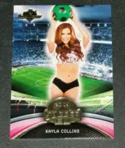 2014 Benchwarmer KAYLA COLLINS Soccer #12 Gold Foil Variant/15 PLAYBOY Playmate