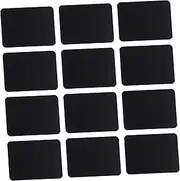 STOBOK 12 Pack Erasable Price Tags for Fridge Pantry Slim Bin Basket Supermarket Display Tags