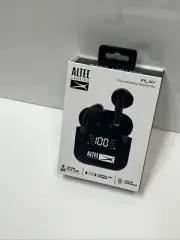 Altec Lansing MZX646 True Wireless Earbuds- Black- High-Performance Audio