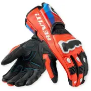 REV’IT! Quantum 3 Neon Red Blue Gloves