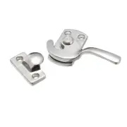 Window Sash Lock 37mm Hole Distance 304 Stainless Steel Mirrored Left Hand