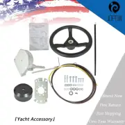 10FT SS13710 NEW Boat Cable With Wheel Engine Turbine Rotary Steering System