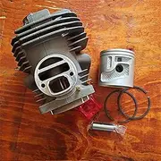 Rynplex K1270 / 60MM Cylinder Piston KIT, for Husqvarna, 5.8KW 119CC Concrete Cut Off Salvage Saw ZYLINDER KOLBEN Rings PIN Clips Assembly Needle Bearing Thrust Washer Kit